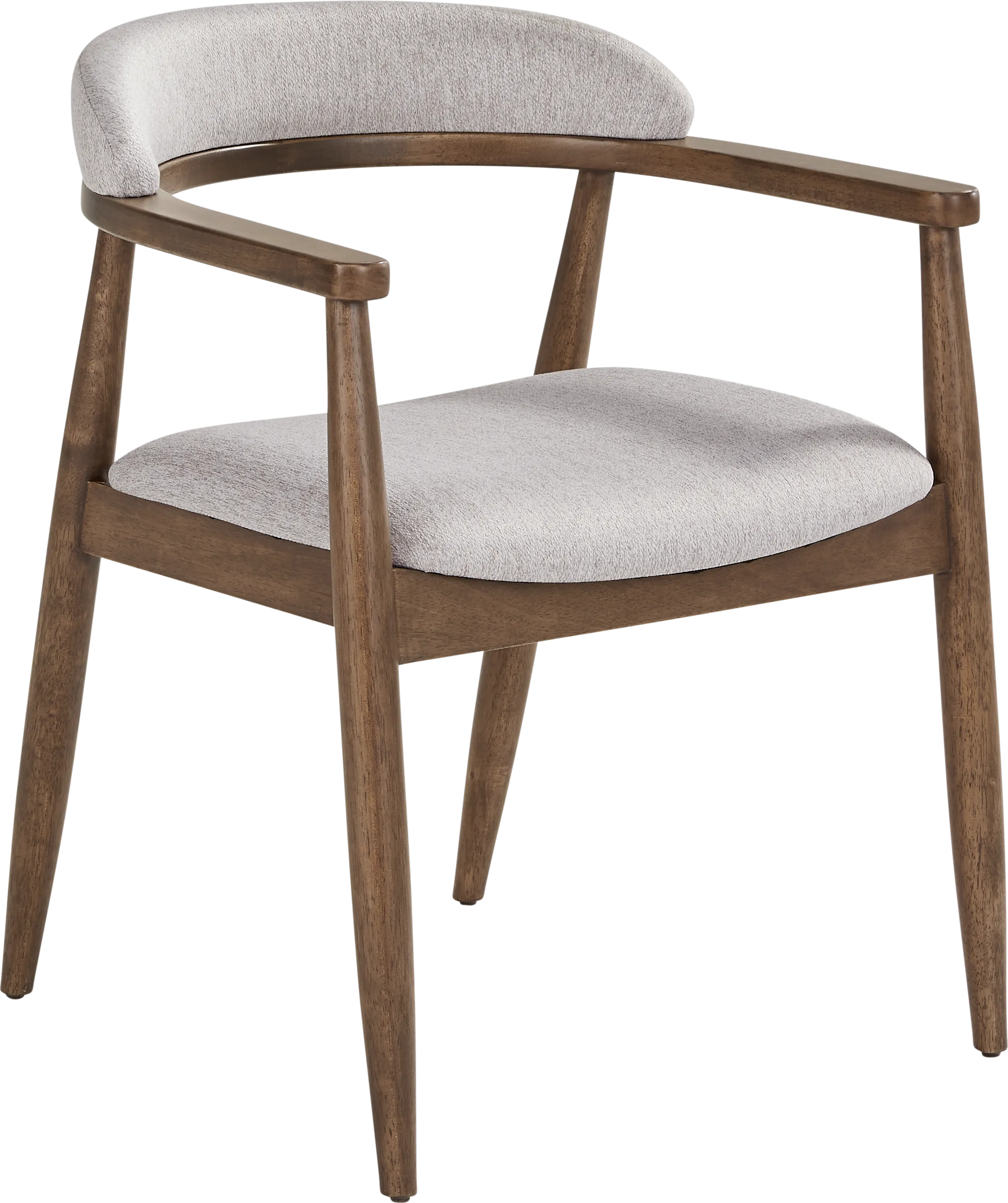 Madrid Walnut Finish Dining Chair - Thumbnail - Image 1