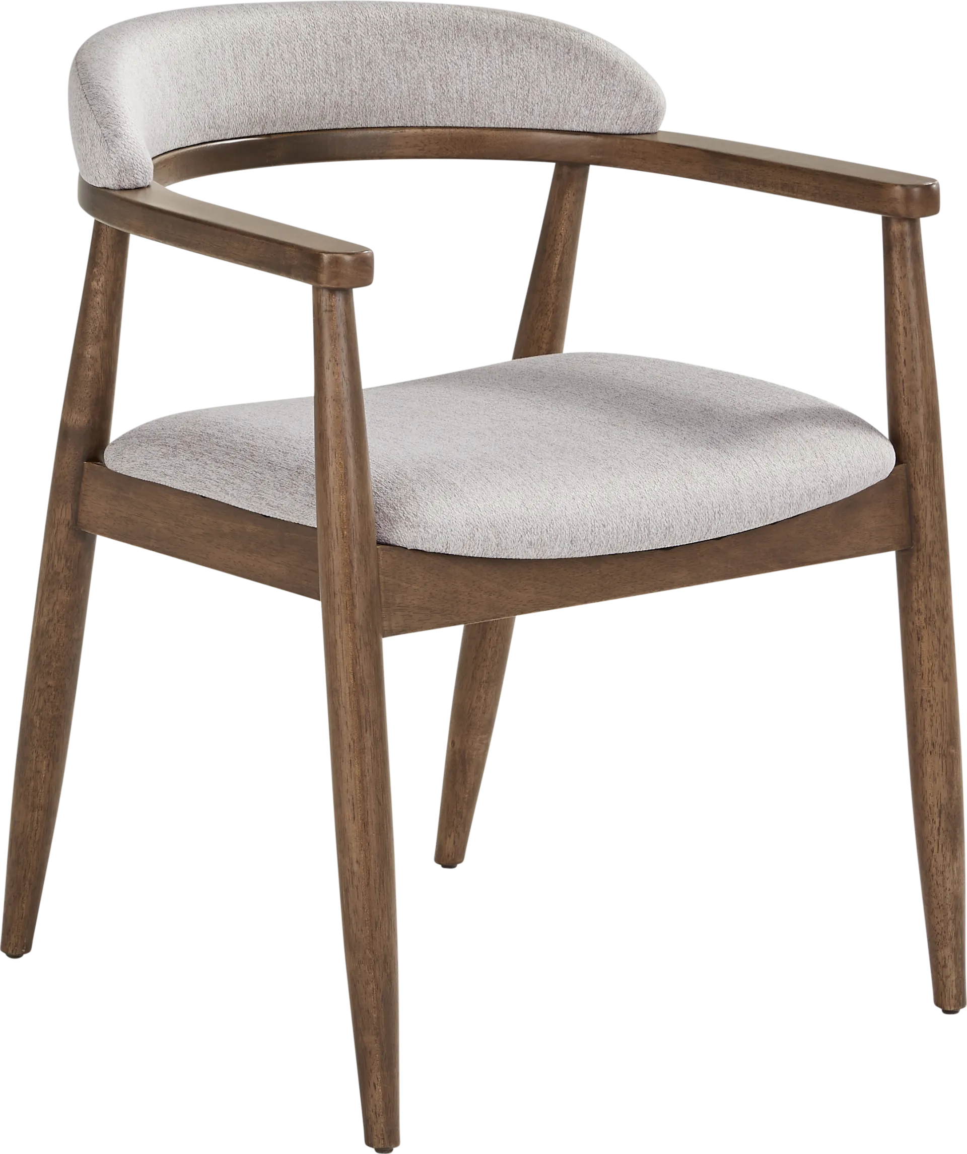 Madrid Walnut Finish Dining Chair - Image 2