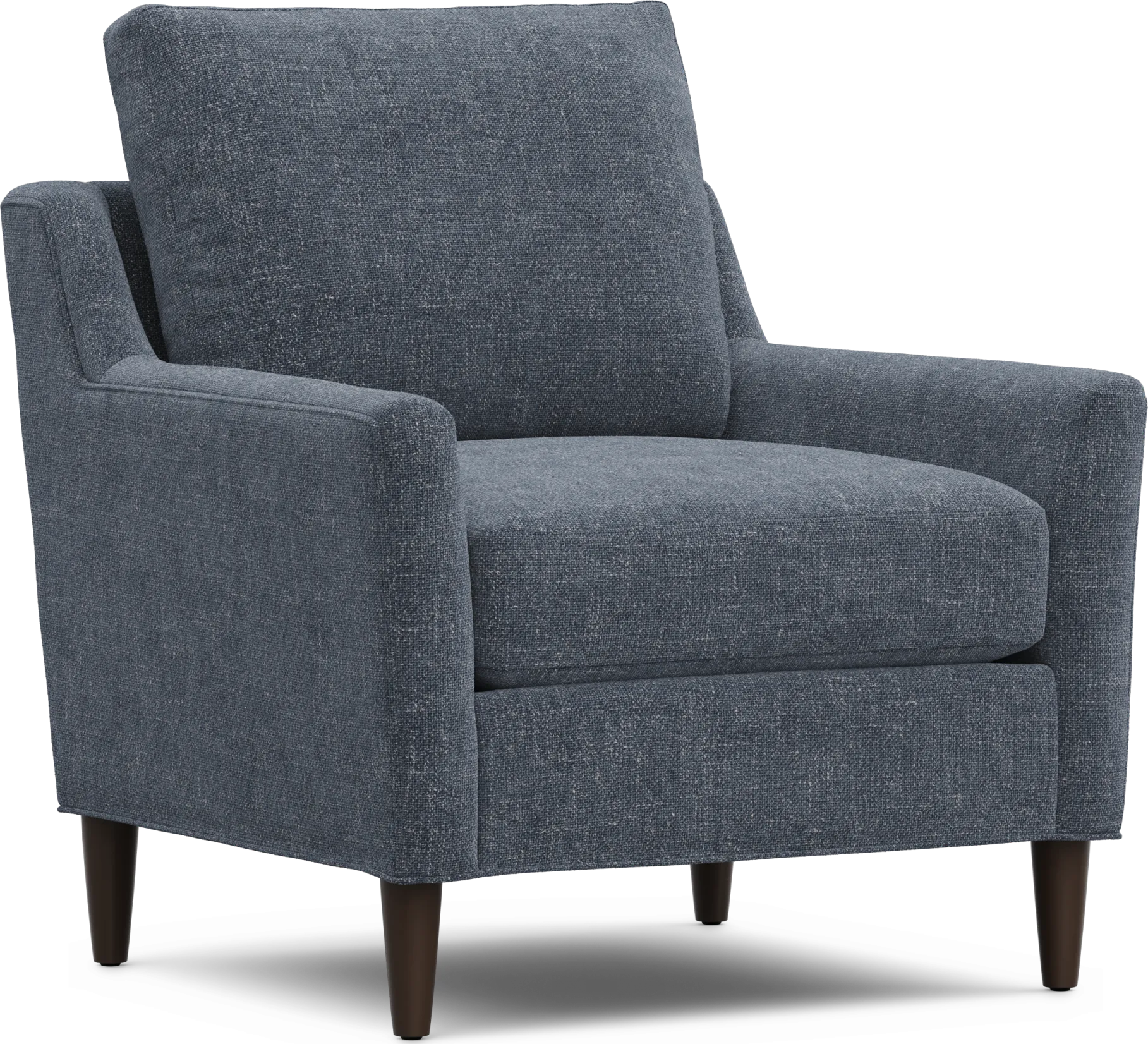 Soho Place Navy Accent Chair - Thumbnail - Image 1
