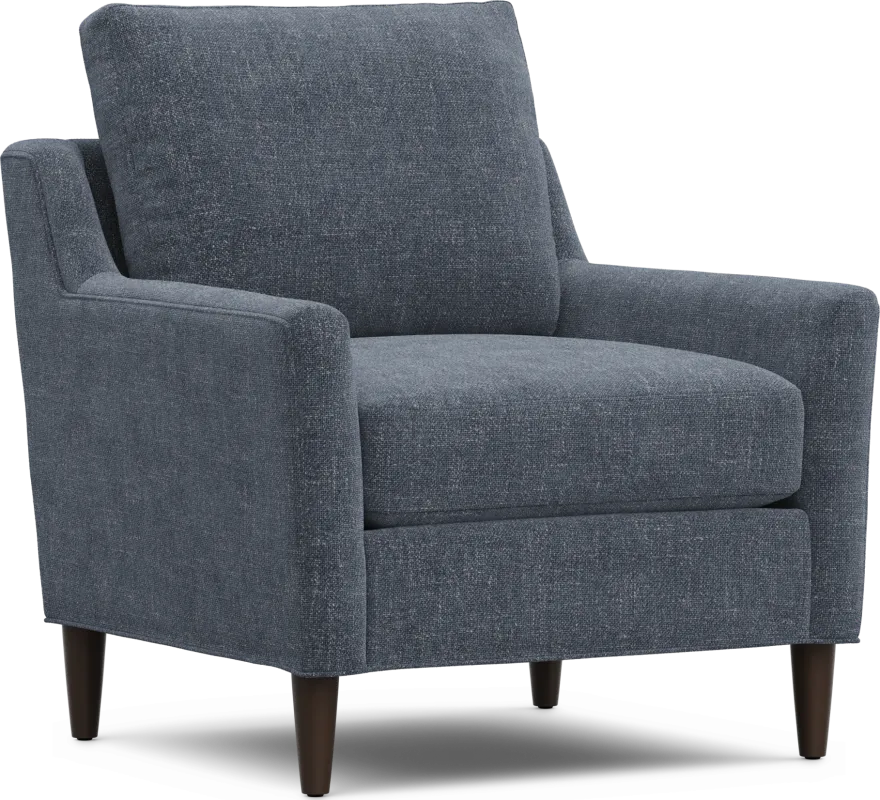 Soho Place Navy Accent Chair