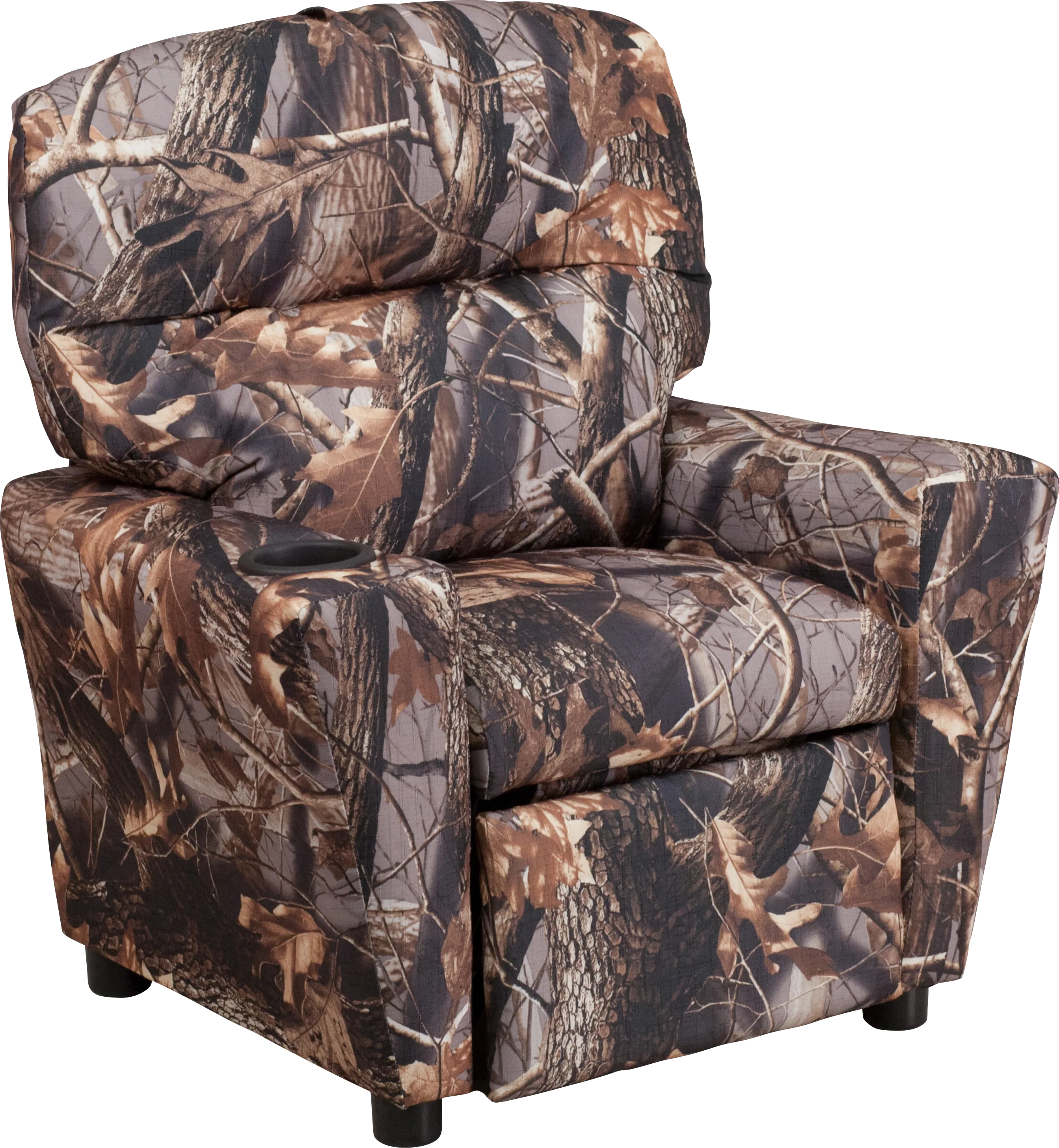 Kids Chappie Dark Brown Recliner - Thumbnail - Image 1