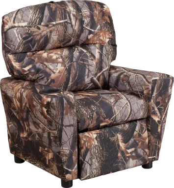 Kids Chappie Dark Brown Recliner