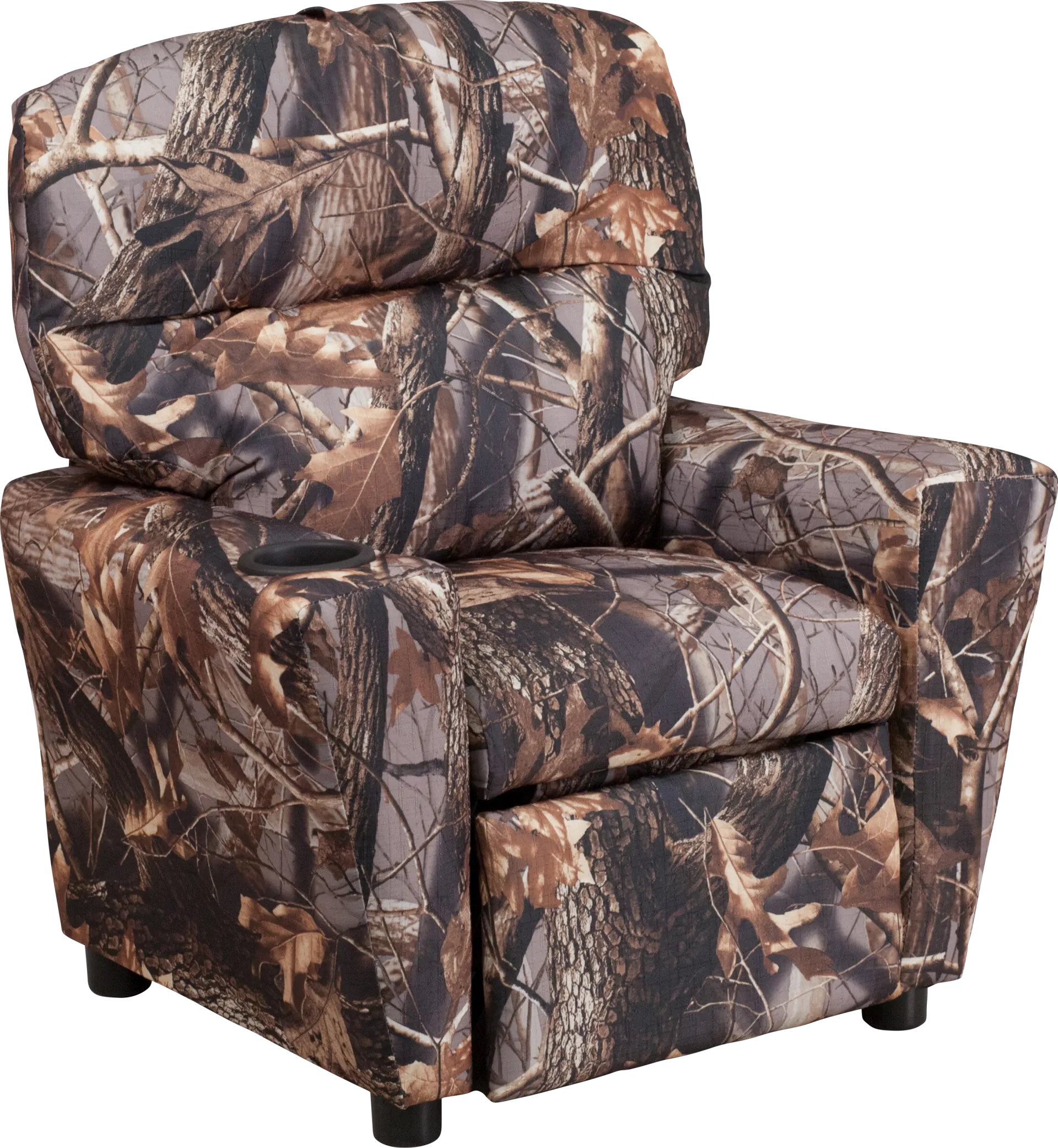 Kids Chappie Dark Brown Recliner - Image 1