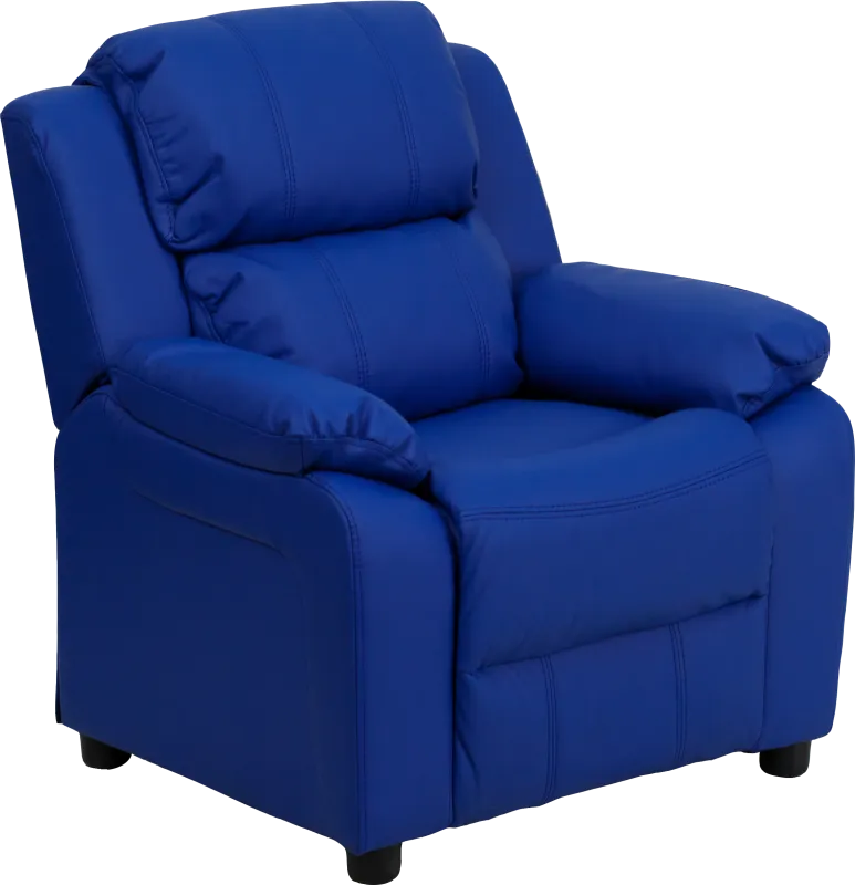 Kids Dreux Blue Recliner