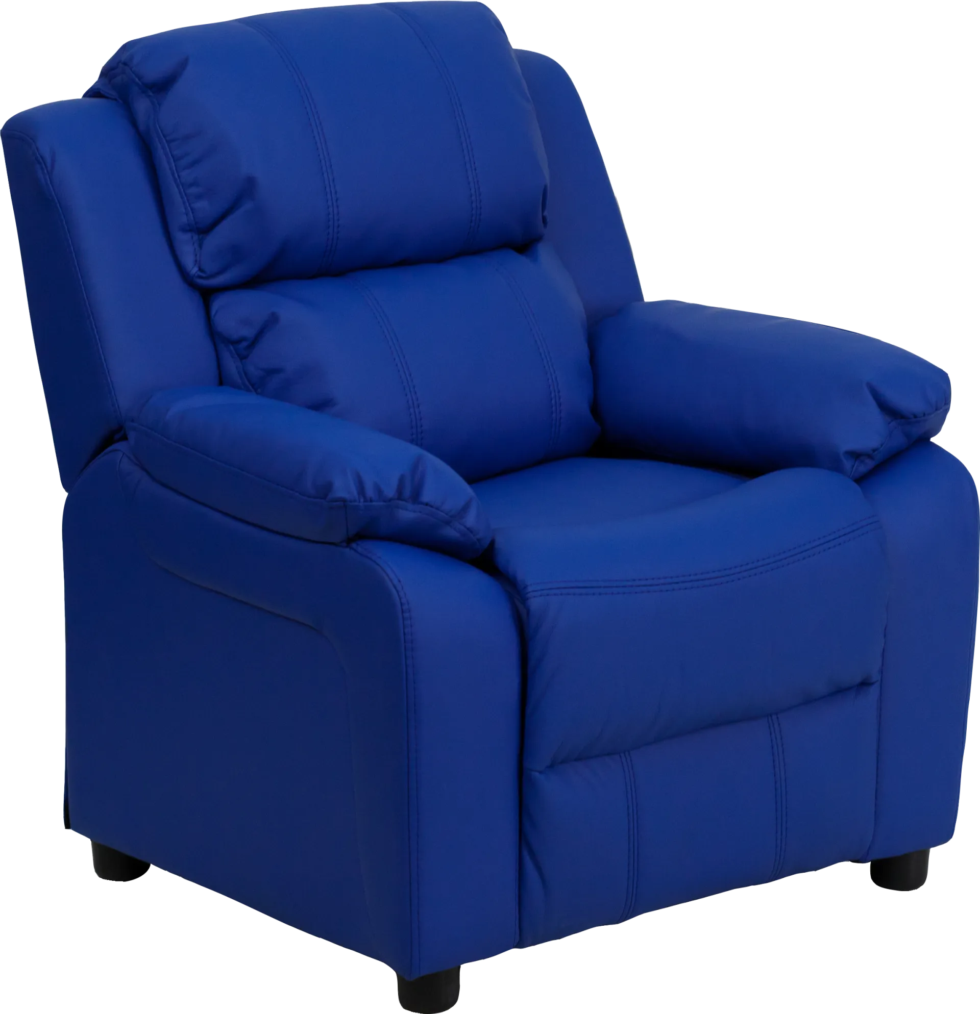 Kids Dreux Blue Recliner - Image 1