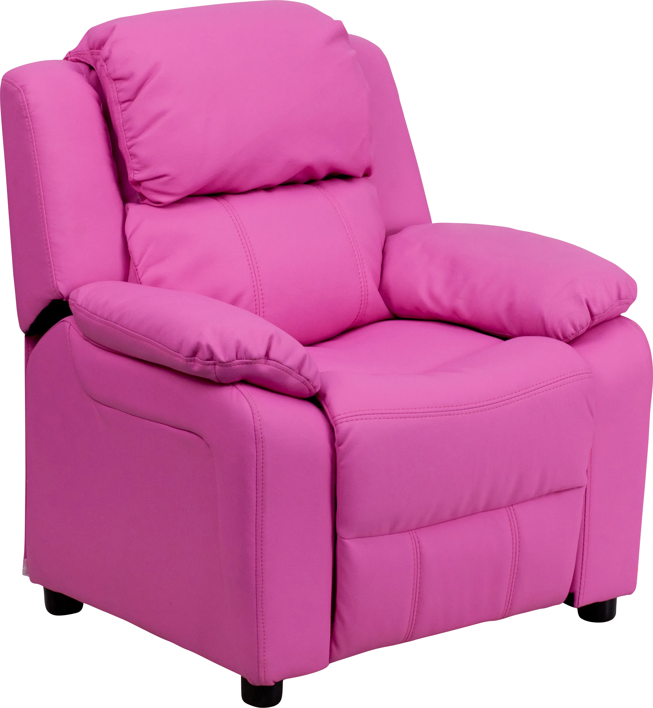 Kids Dreux Pink Recliner - Thumbnail - Image 1