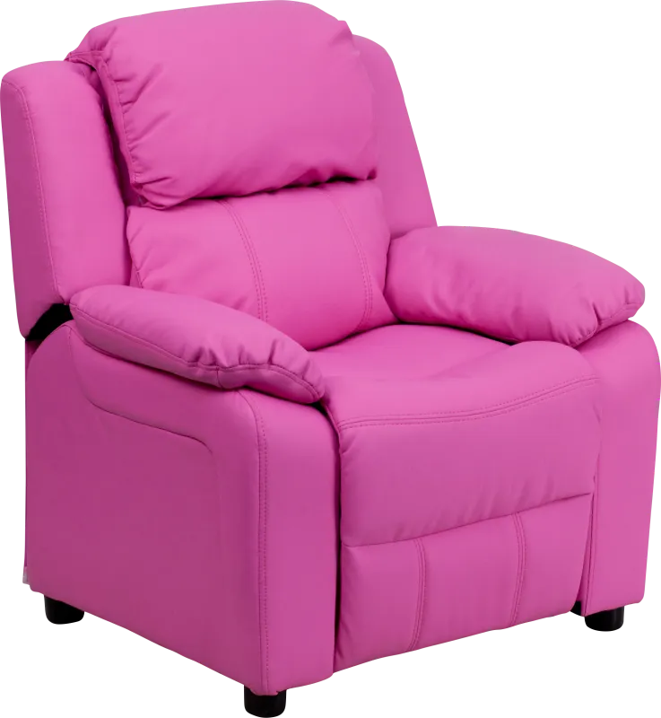 Kids Dreux Pink Recliner