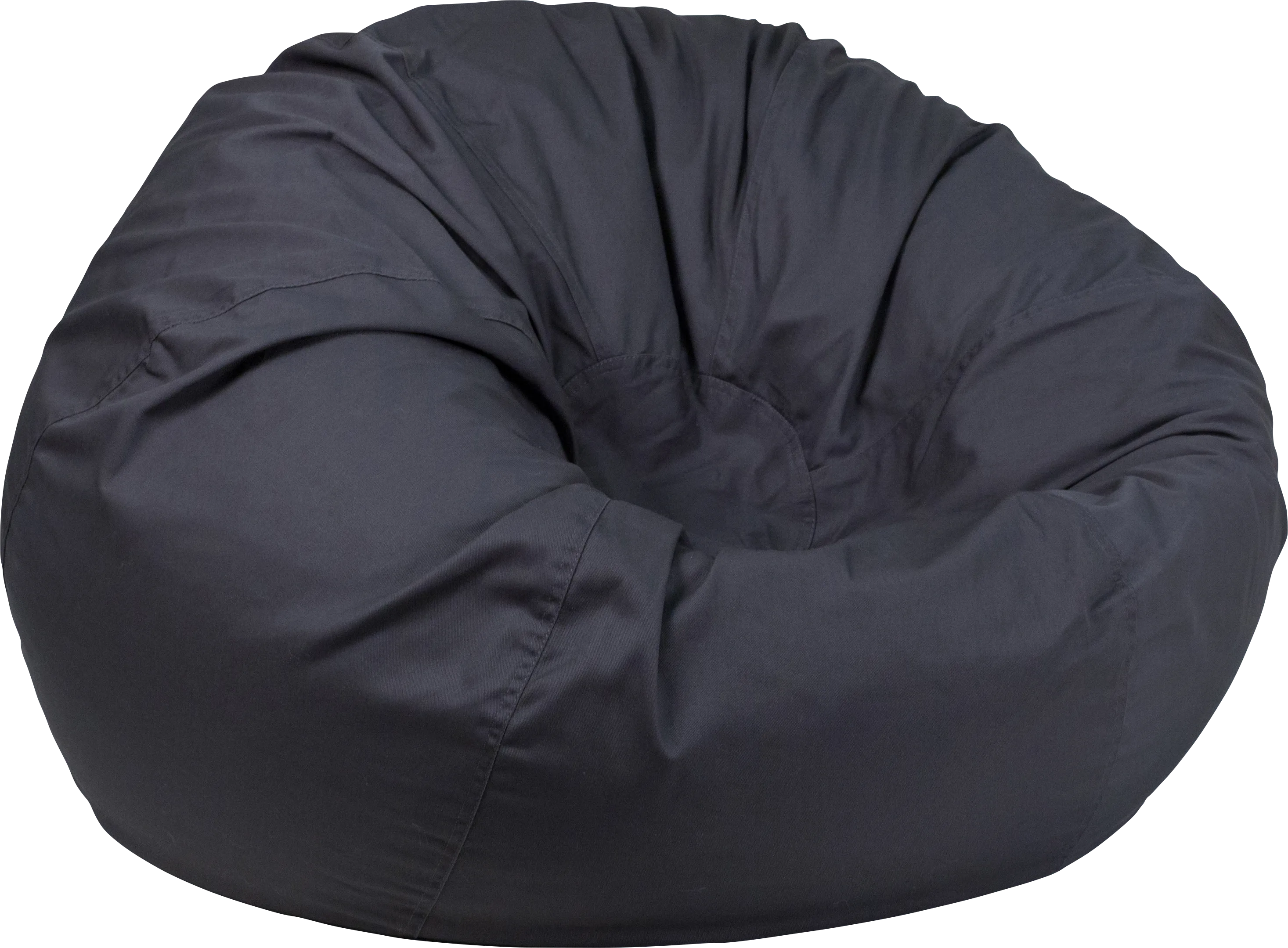Kids Cucullu Gray Large Bean Bag Chair - Thumbnail - Image 1