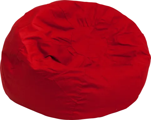 Kids Cucullu Red Large Bean Bag Chair
