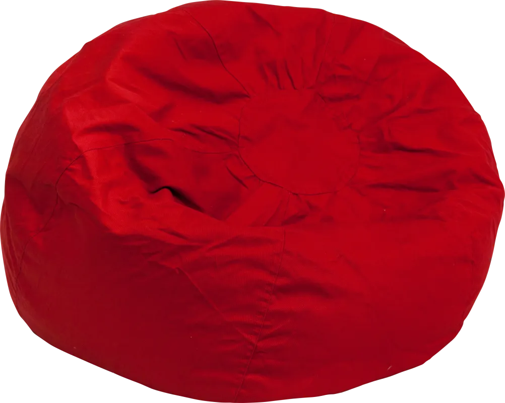 Kids Cucullu Red Large Bean Bag Chair