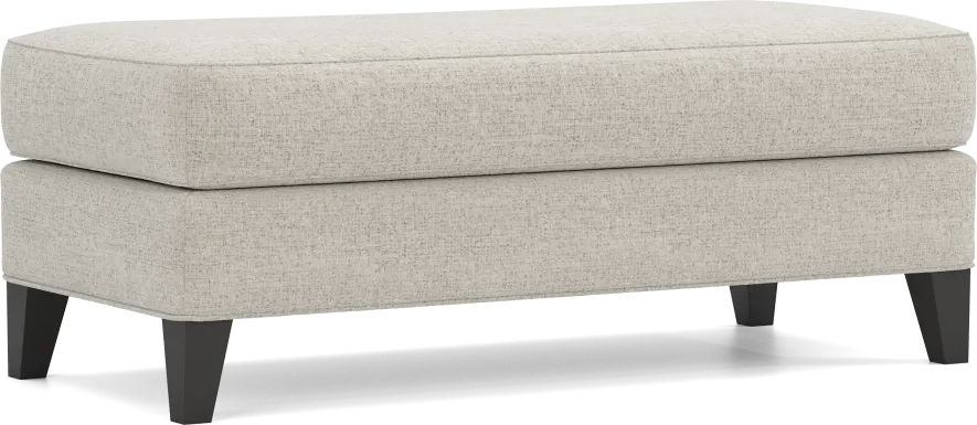 Shelton Ivory Ottoman