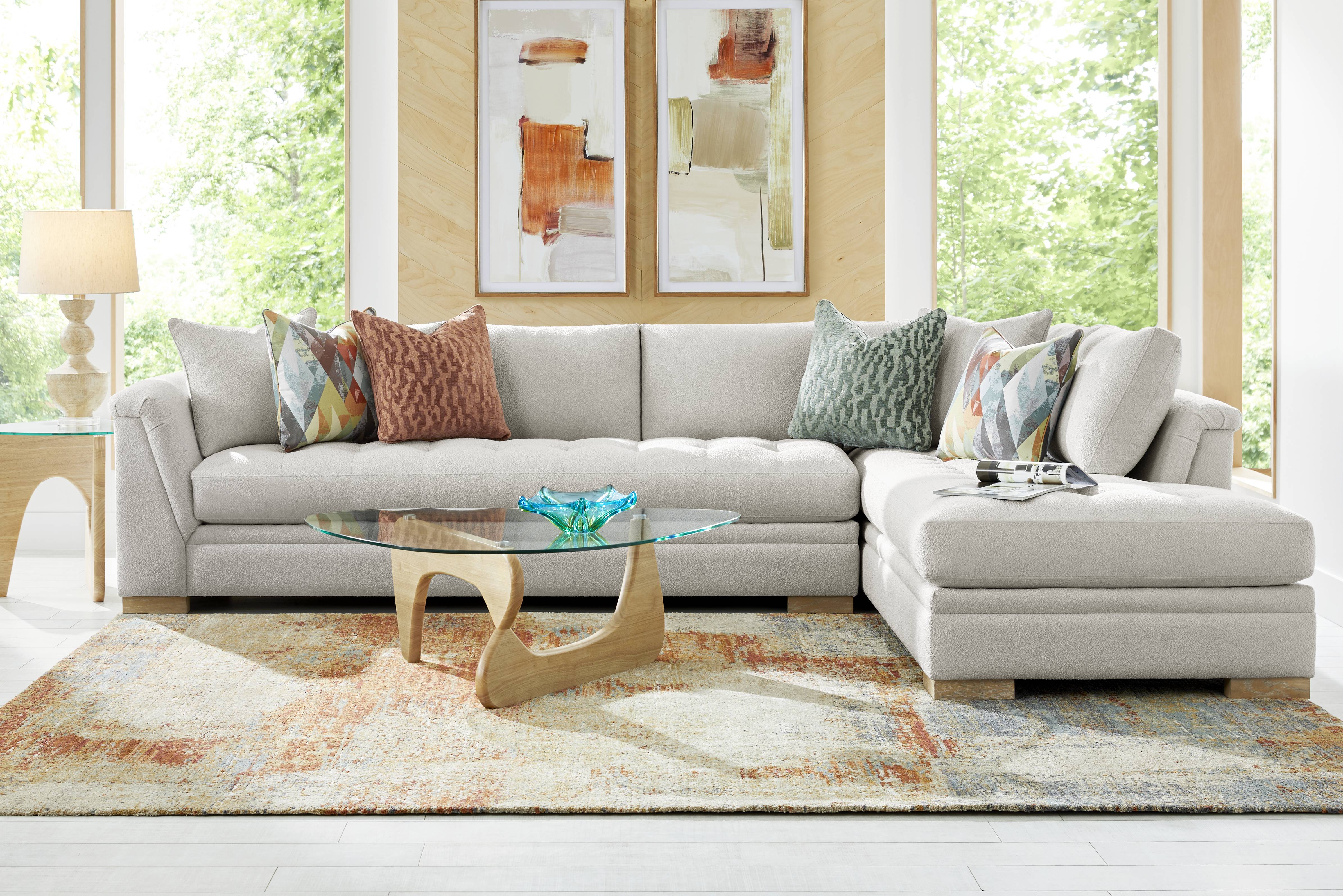 Harper Gray 2 Pc XL Sectional - Thumbnail - Image 2