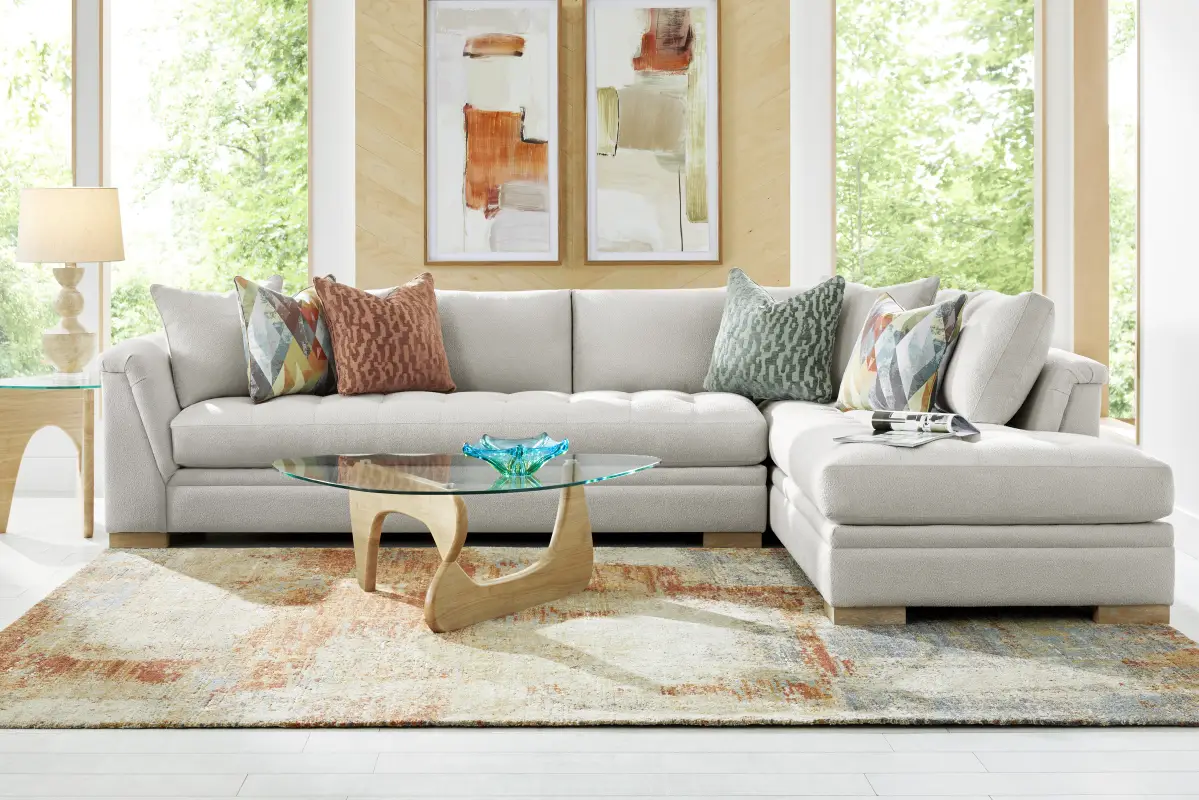 Harper Gray 2 Pc XL Sectional