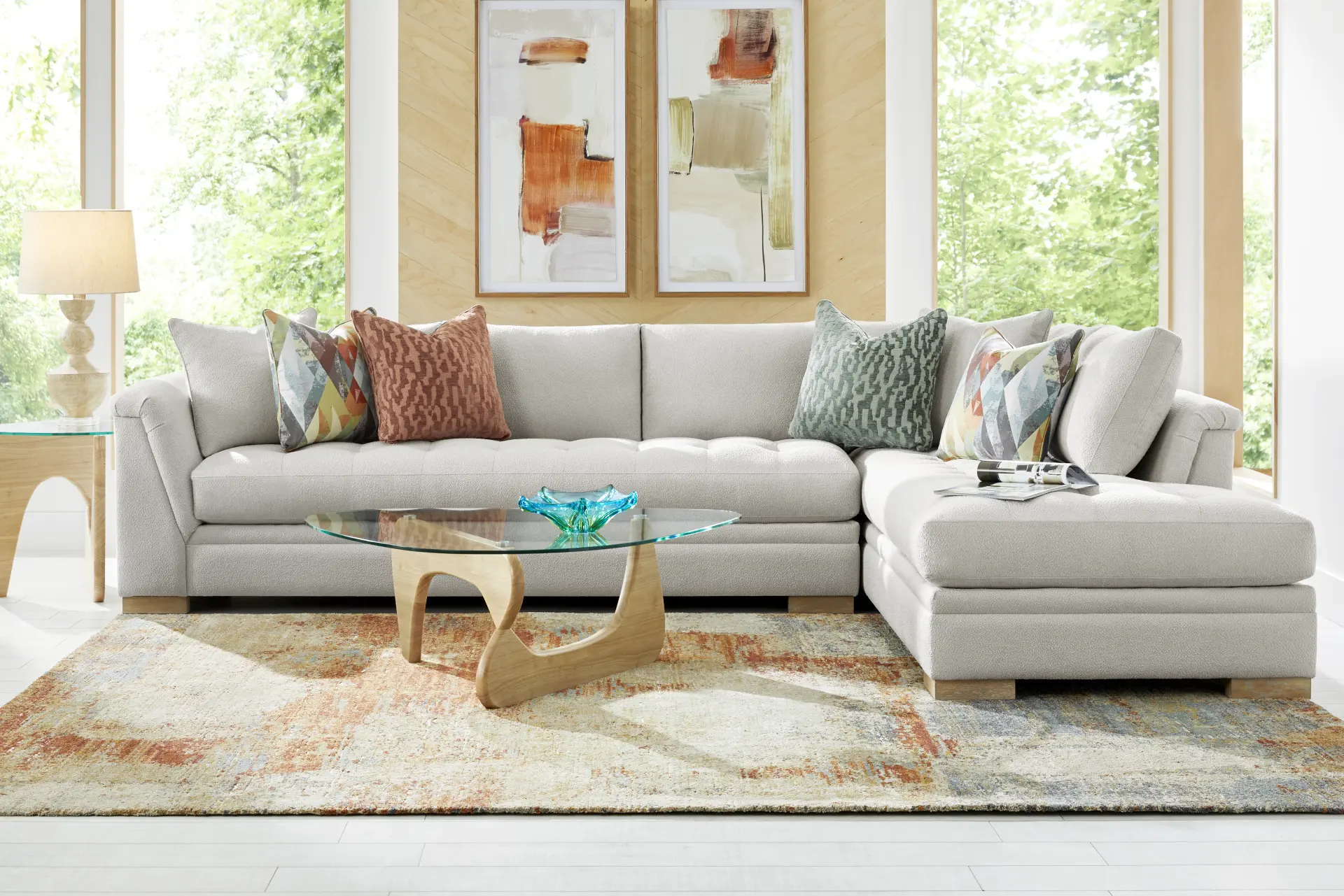 Harper Gray 2 Pc XL Sectional