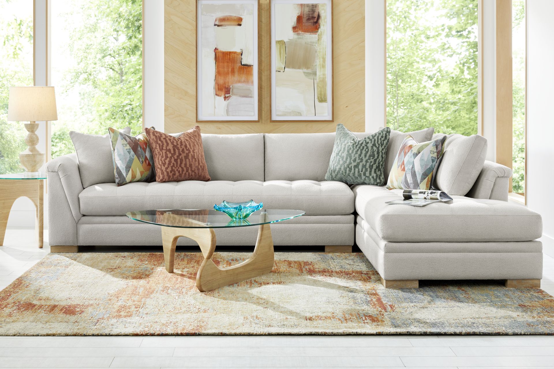 Harper Gray 2 Pc XL Sectional - Image 2