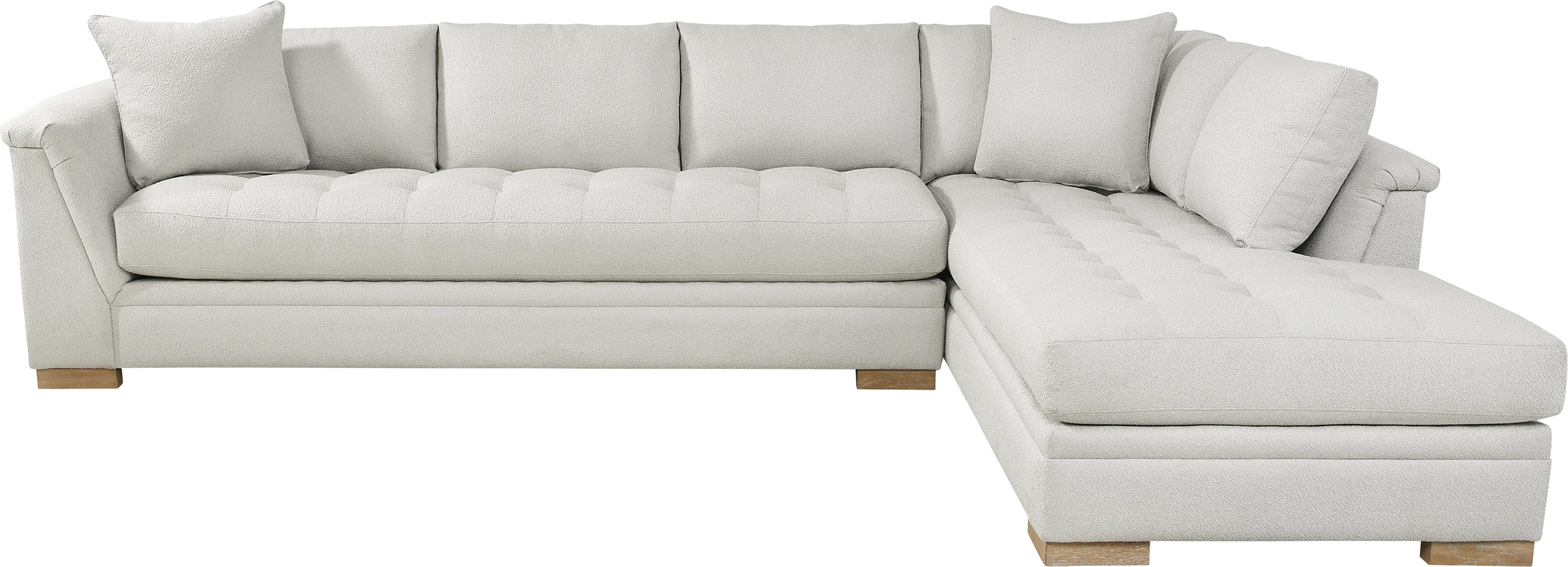 Harper Gray 2 Pc XL Sectional - Thumbnail - Image 1
