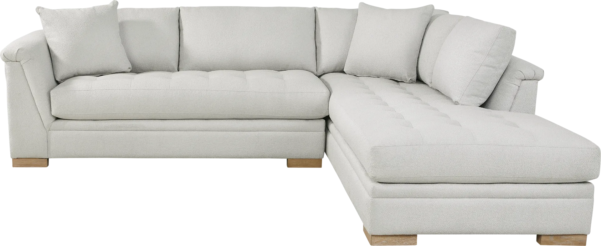 Harper Gray 2 Pc Sectional - Image 1