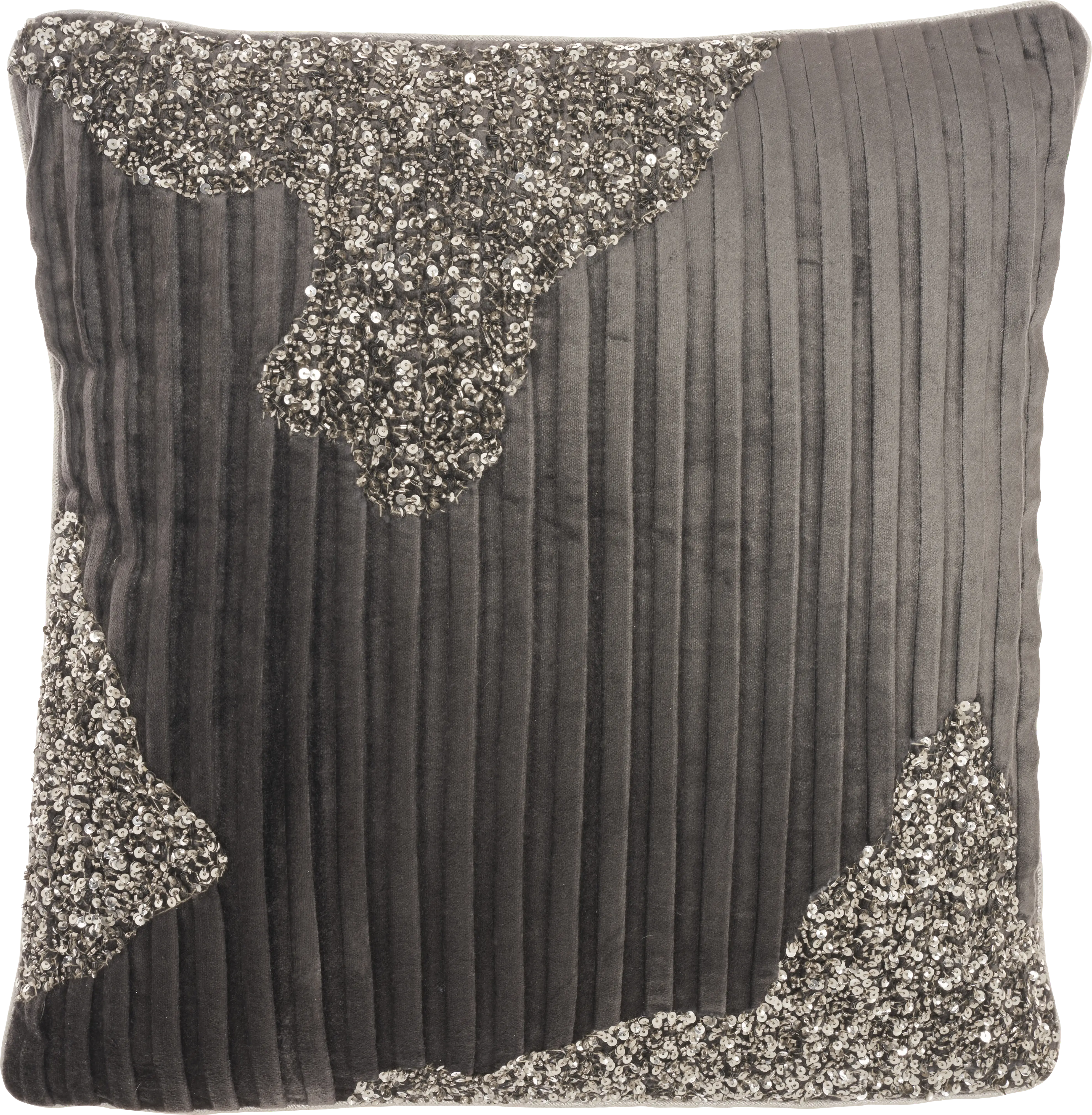 Sunbeam Charcoal Accent Pillow - Thumbnail - Image 1