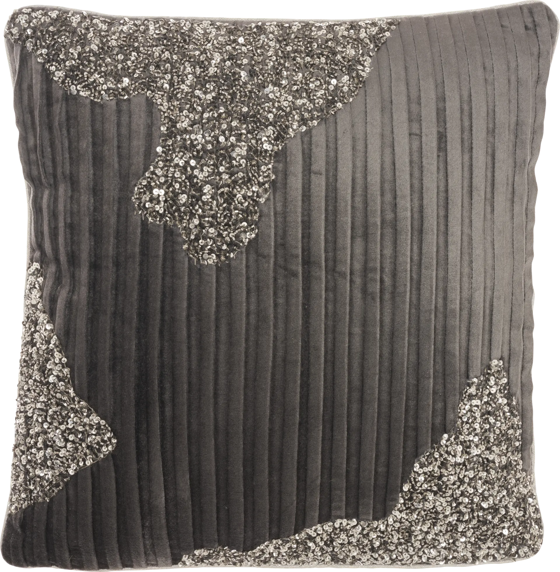 Sunbeam Charcoal Accent Pillow