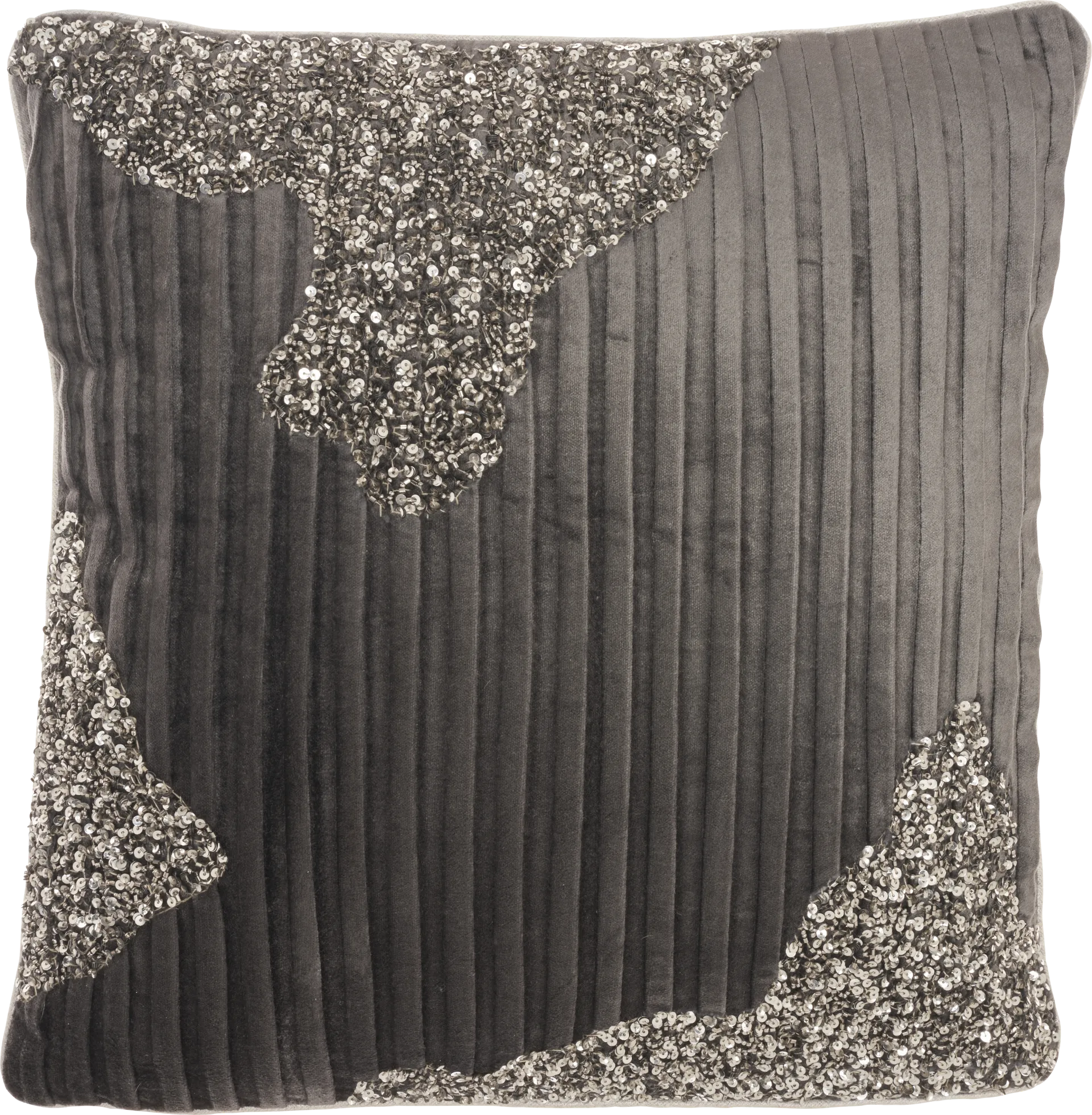 Sunbeam Charcoal Accent Pillow - Image 1