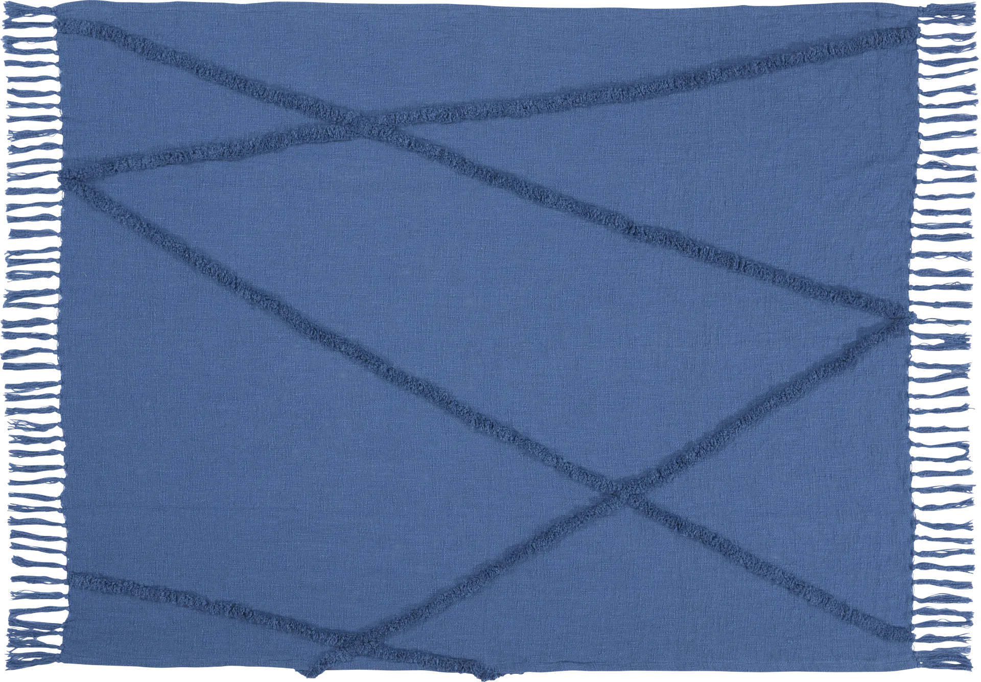 Almondbee Blue Throw Blanket - Image 1