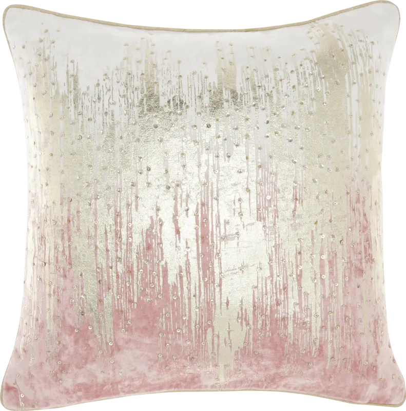 Silkhorn Blush Accent Pillow