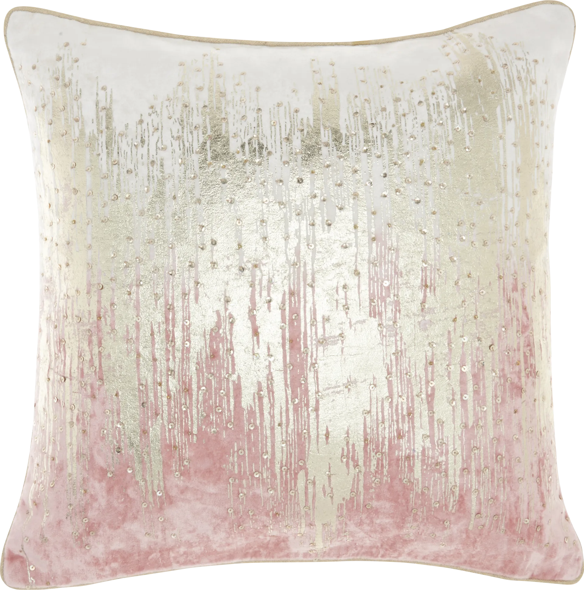 Silkhorn Blush Accent Pillow - Image 1