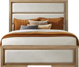 3 pc king upholstered bed