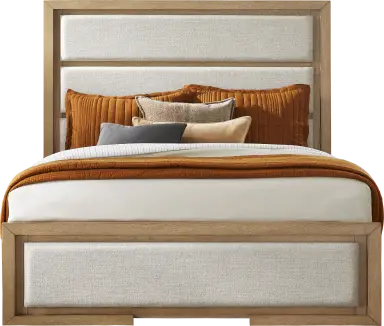 3 pc king upholstered bed