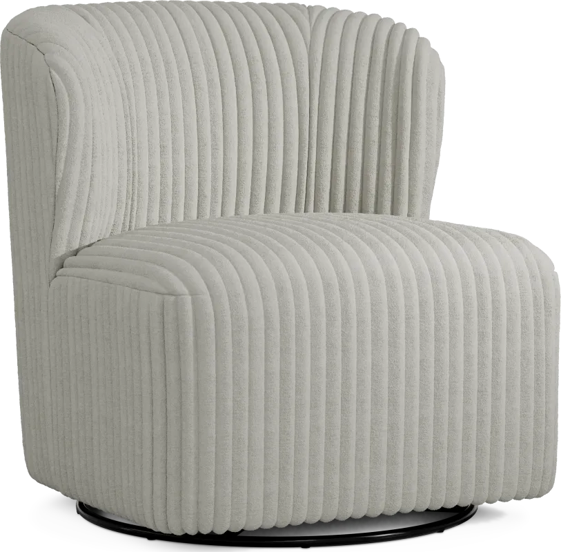 Breigh Gray Swivel Chair