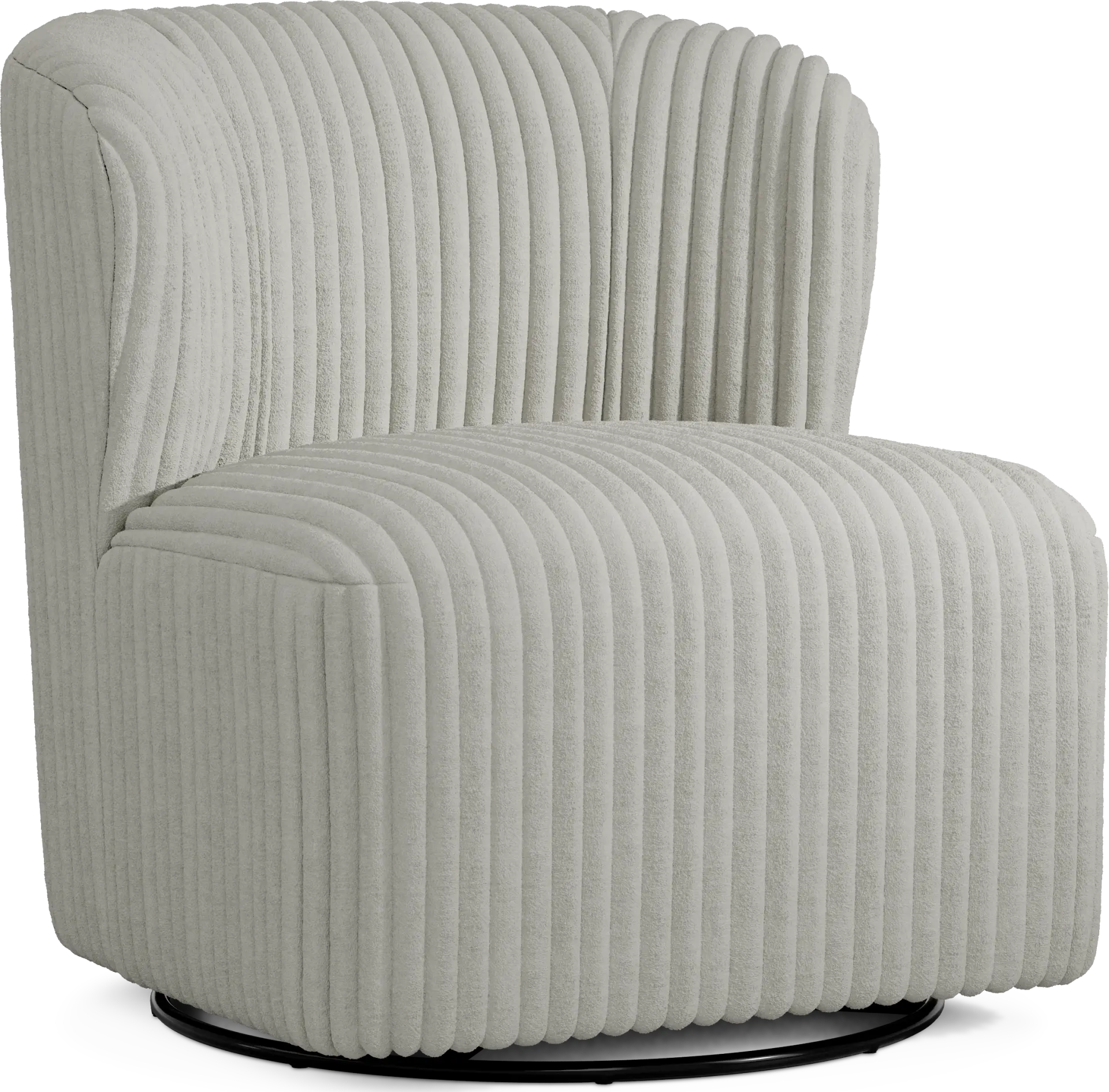 Breigh Gray Swivel Chair