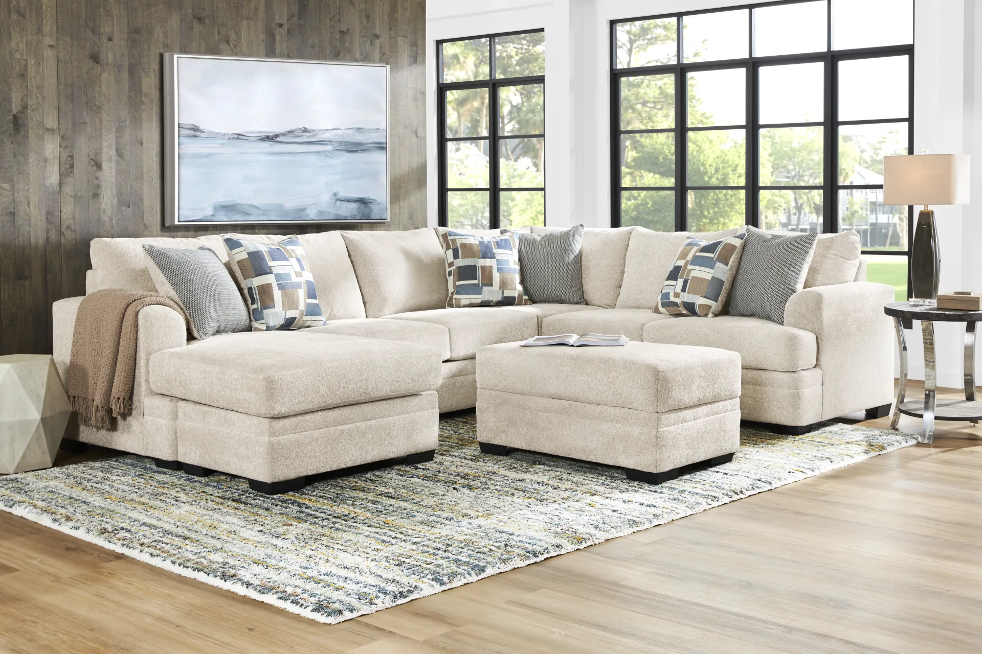 Copley Place Linen Storage Ottoman - Image 1