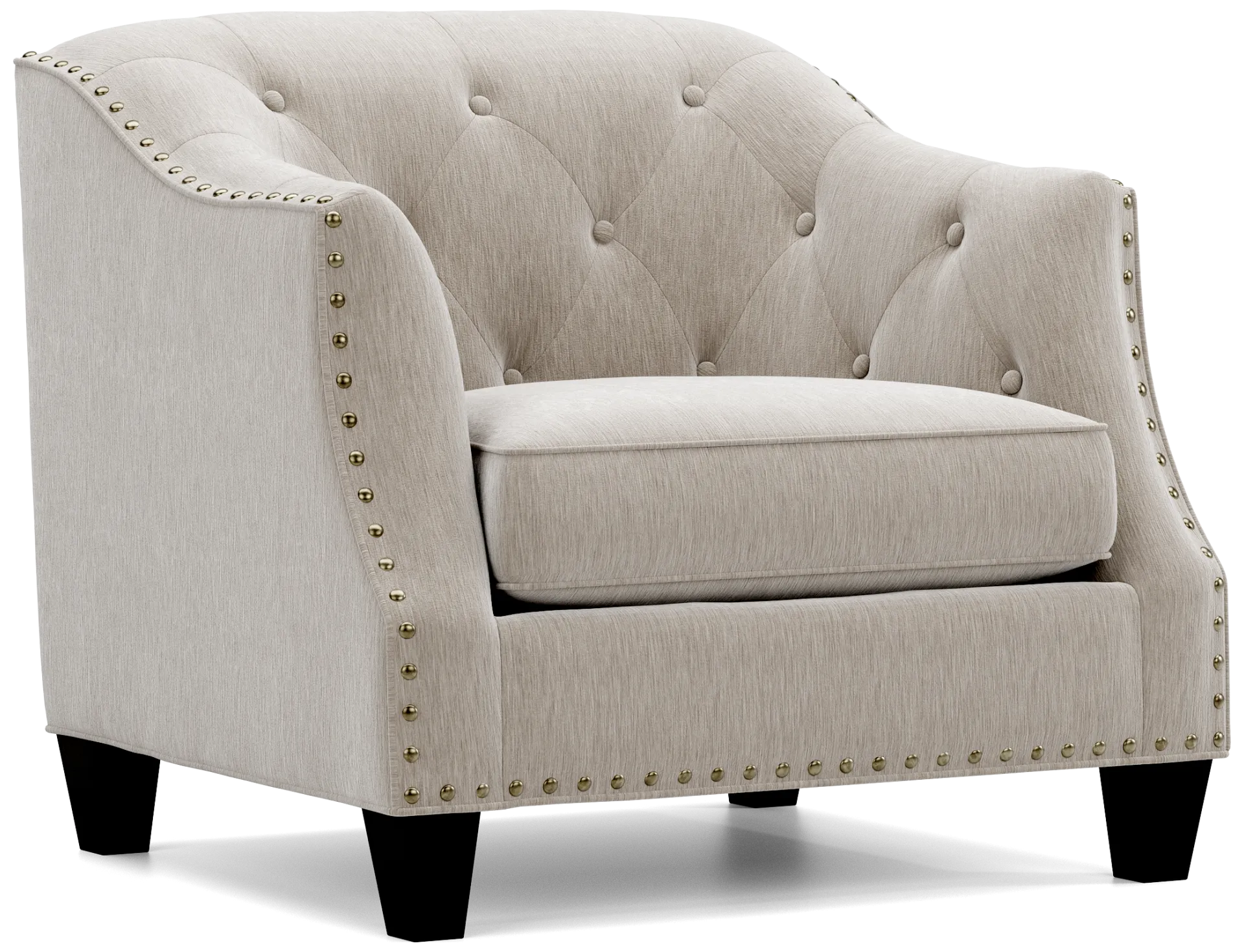 platinum accent chair