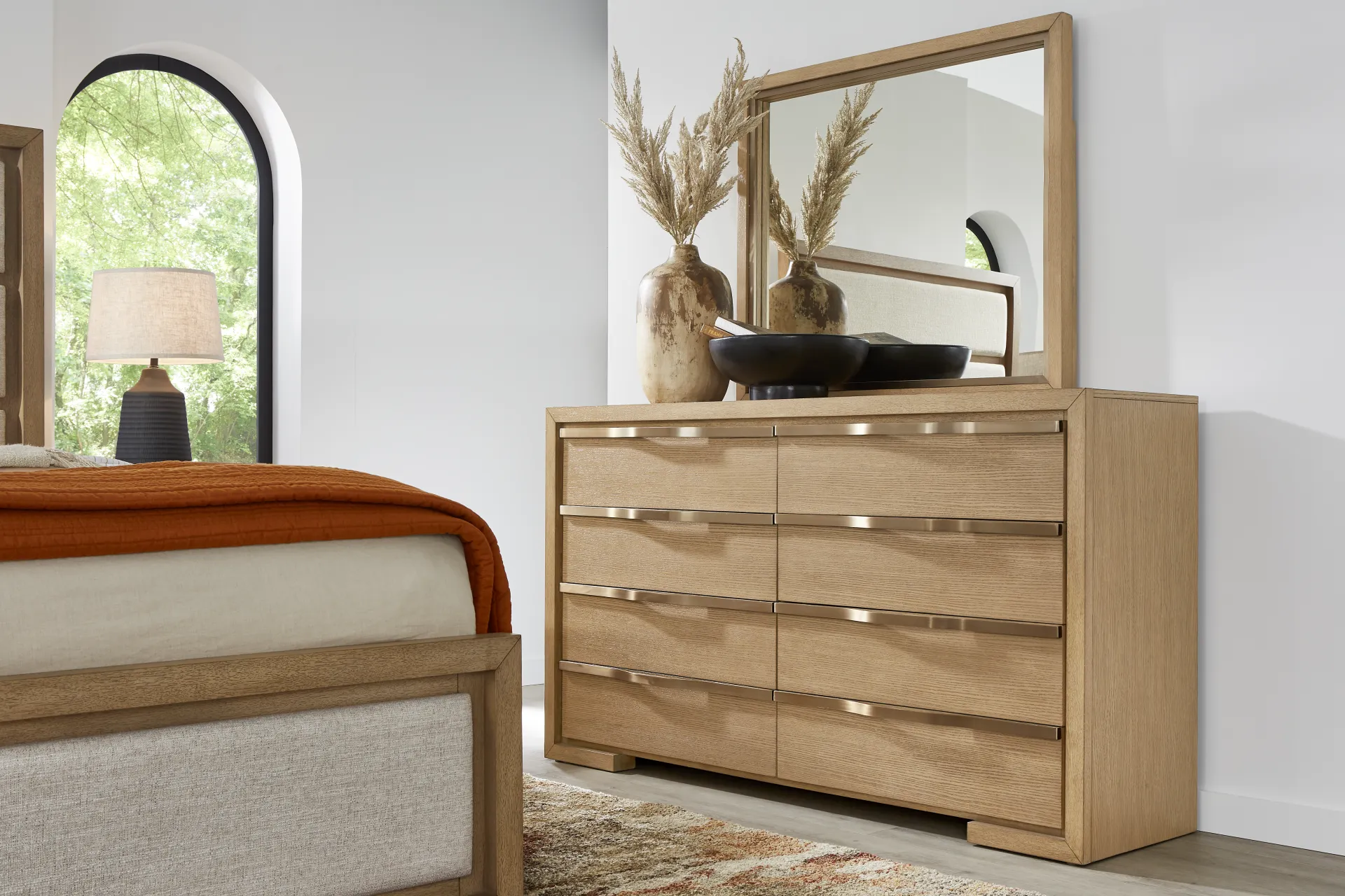 Alpine Lake Light Oak Finish Dresser - Image 6