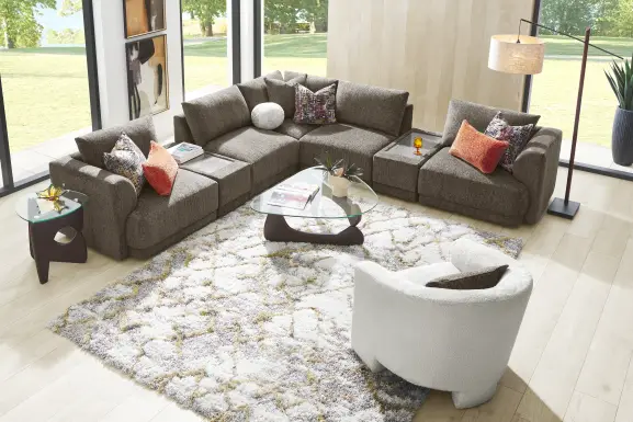 Mink 7 Pc ModularFour