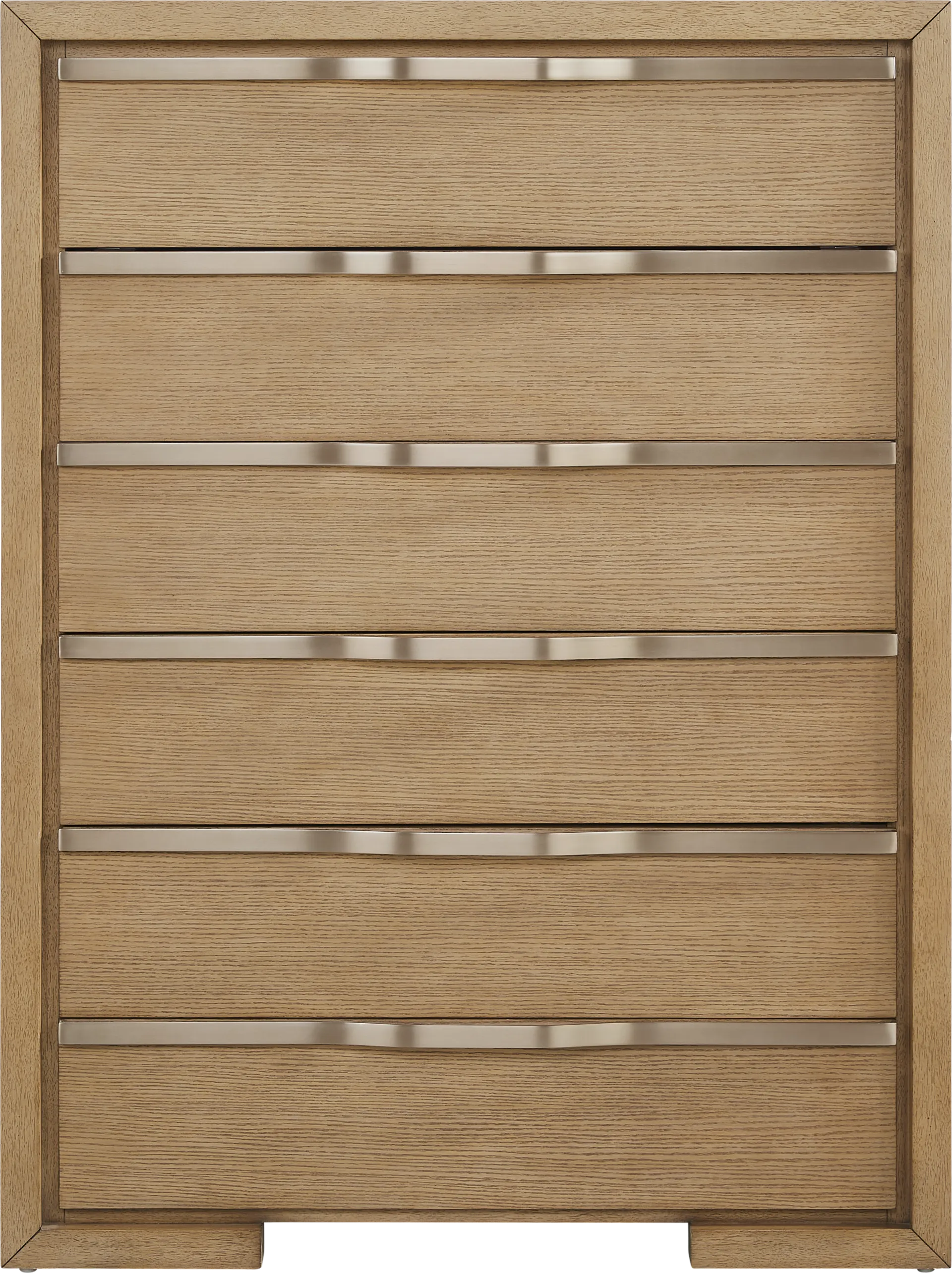 Alpine Lake Light Oak 5 Pc King Upholstered Bedroom - Image 5