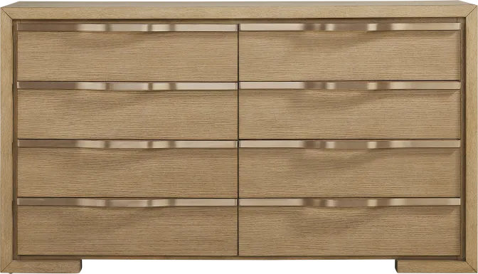 Alpine Lake Light Oak Finish Dresser