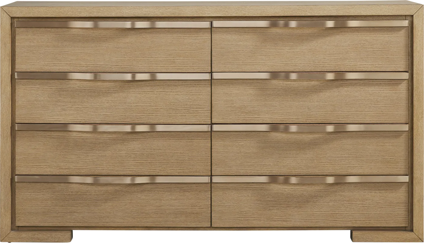 Alpine Lake Light Oak Finish Dresser