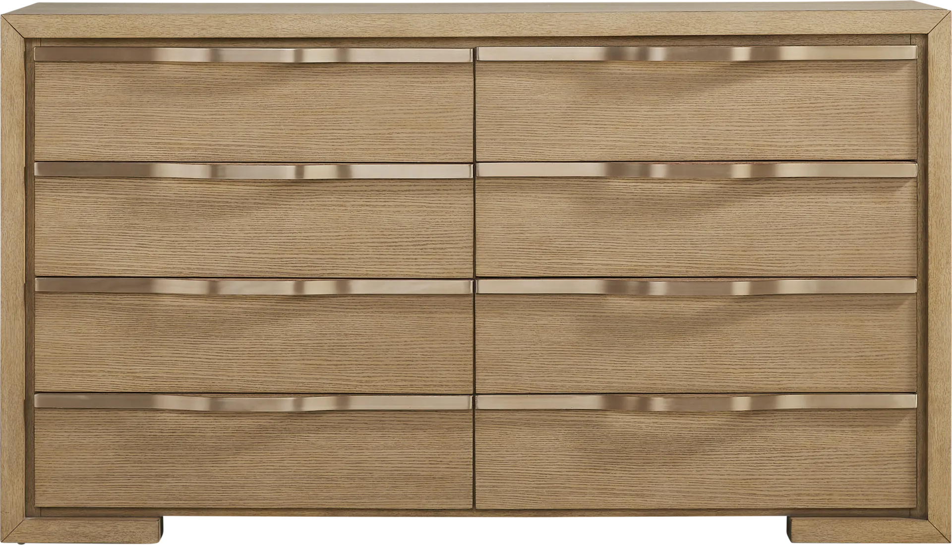 Alpine Lake Light Oak 5 Pc Queen Upholstered Bedroom - Image 6