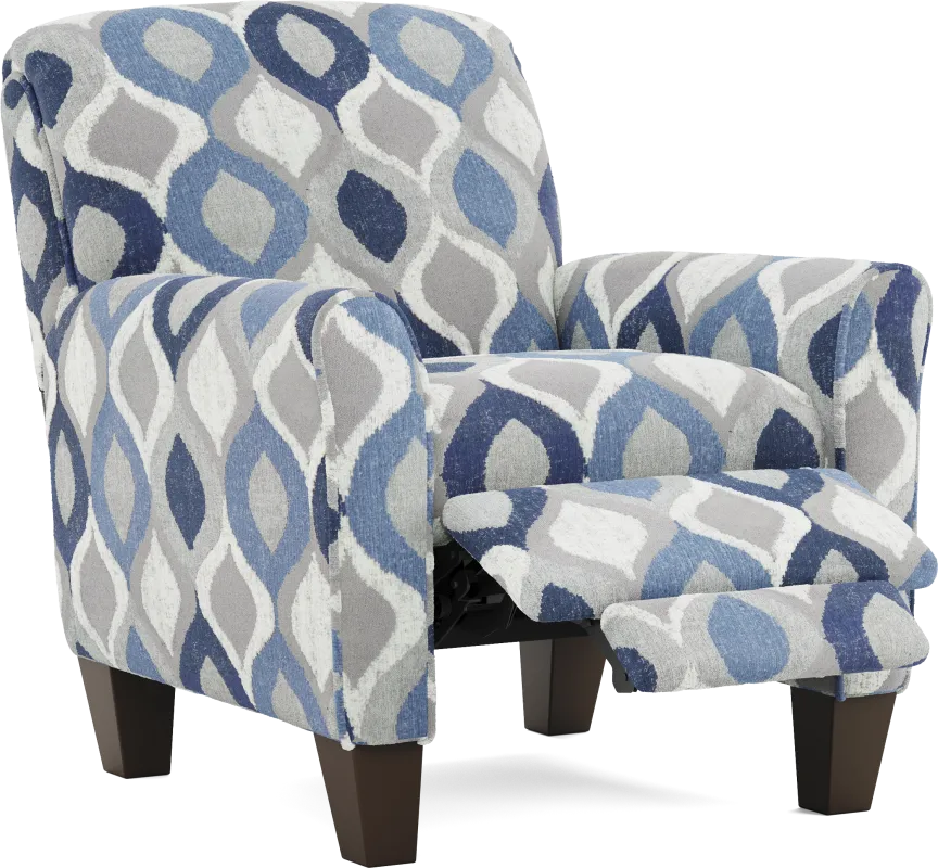 Dennin Heights Gray Push Back Recliner