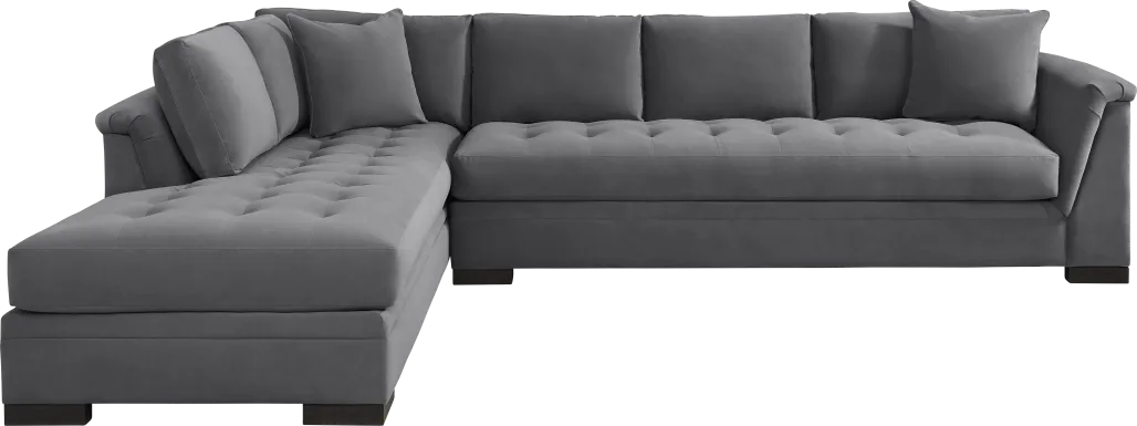 Harper Steel 2 Pc XL Sectional