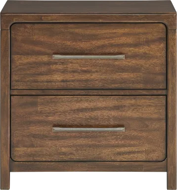 Surrey Ellis Caramel Nightstand