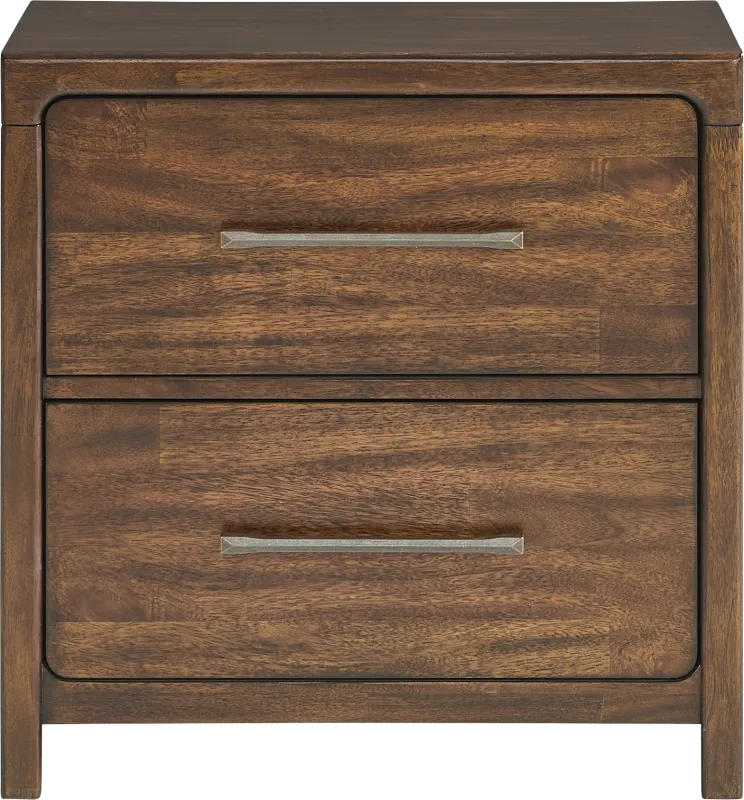 Surrey Ellis Caramel Nightstand