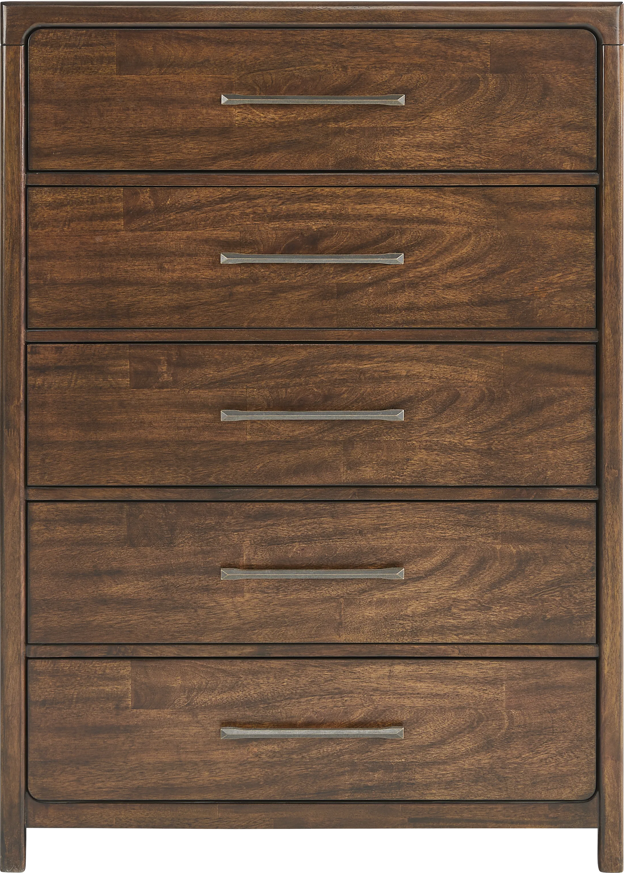 Surrey Ellis Caramel 5 Pc King Upholstered Bedroom - Thumbnail - Image 7