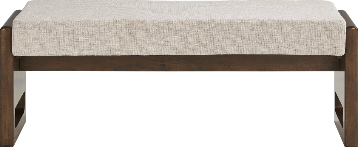 Surrey Ellis Caramel Light Wood Bench