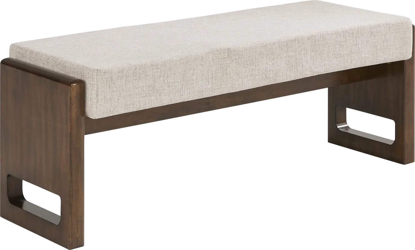 Surrey Ellis Caramel Bed Bench