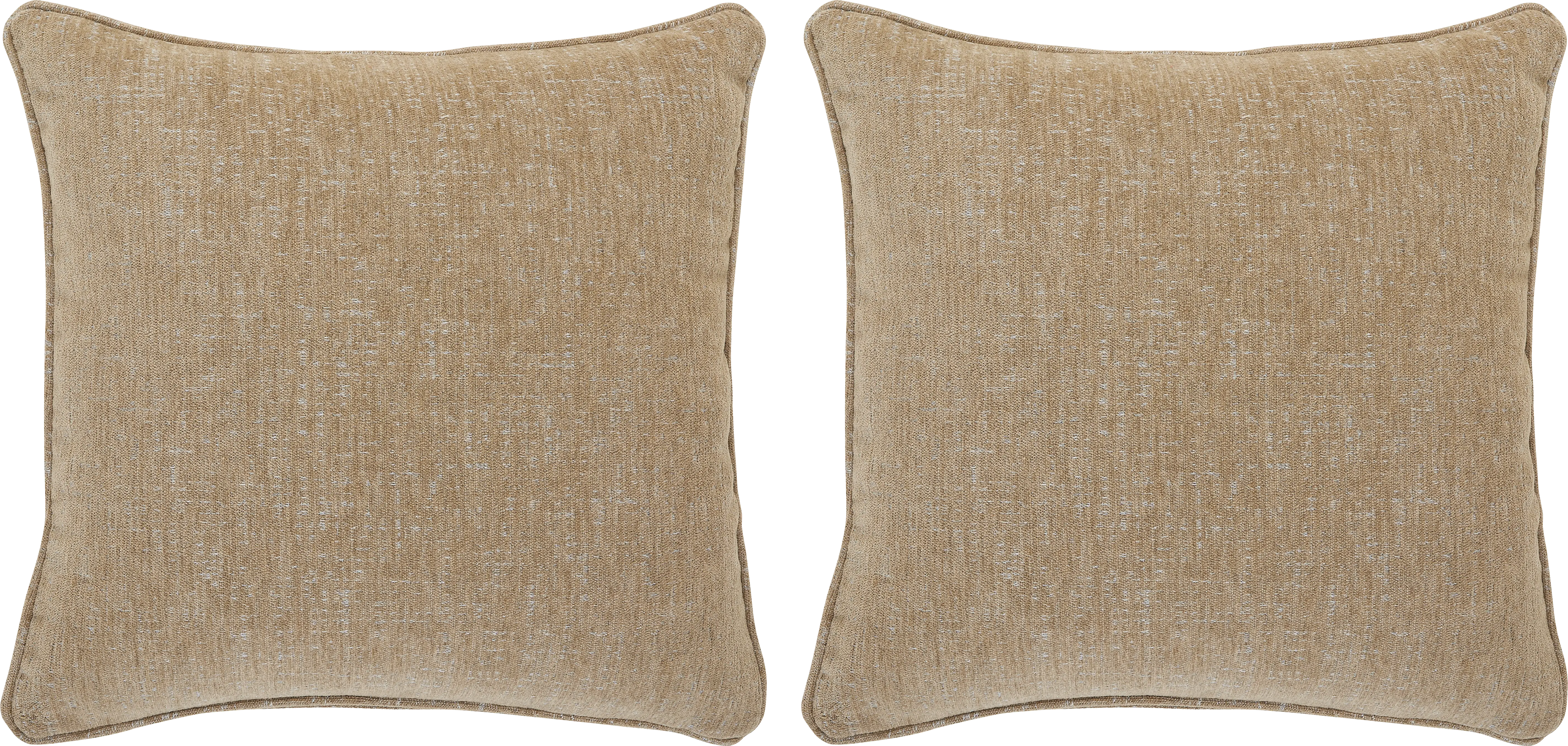Mentor Wren Mocha Indoor/Outdoor Accent Pillow, Set of 2 - Thumbnail - Image 1