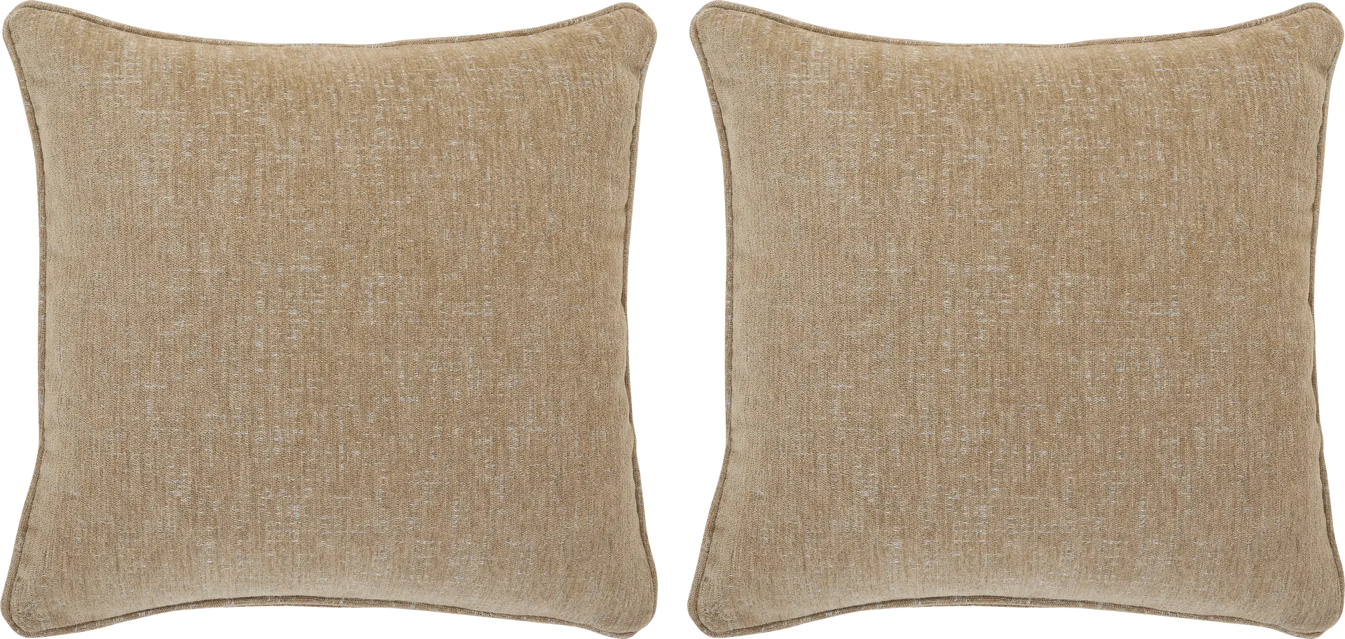 Mentor Wren Mocha Indoor/Outdoor Accent Pillow, Set of 2