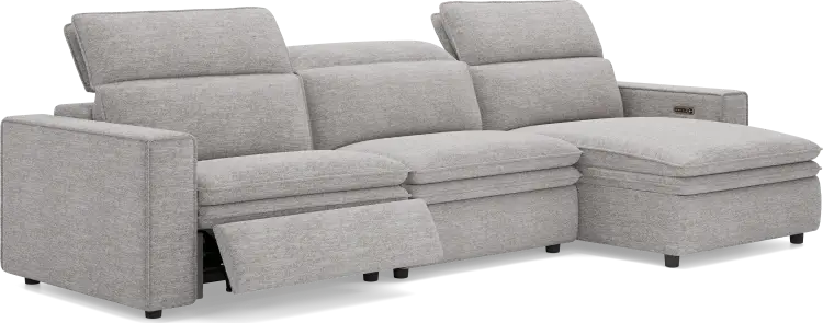 3 pc all dual power reclining sectional
