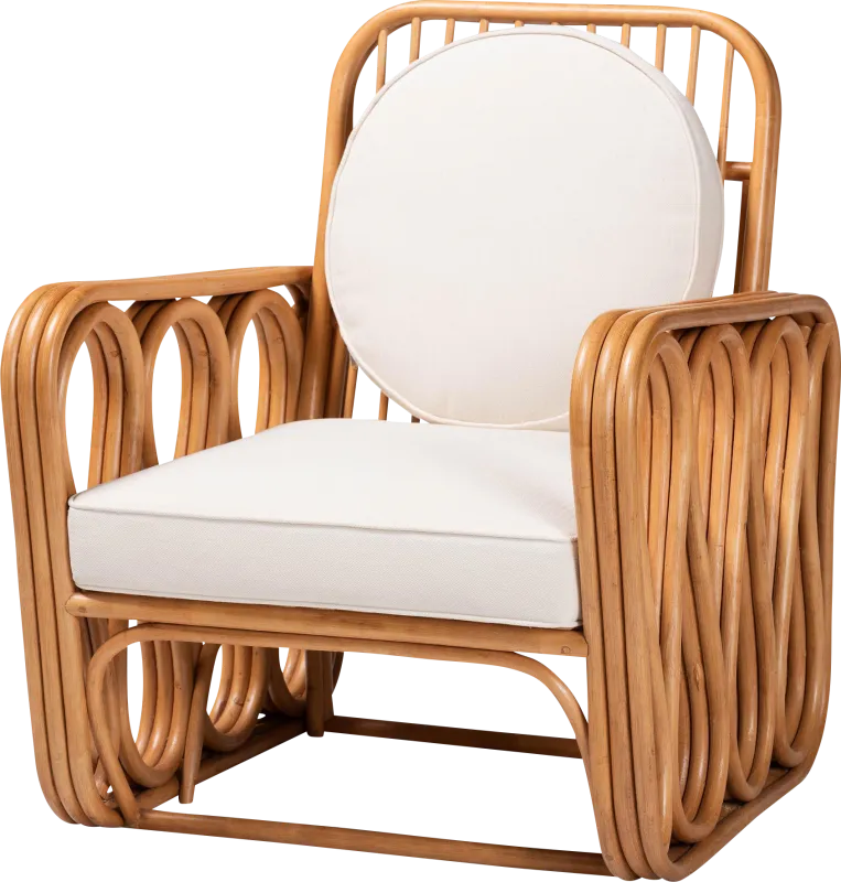 Adelfai Brown Accent Chair